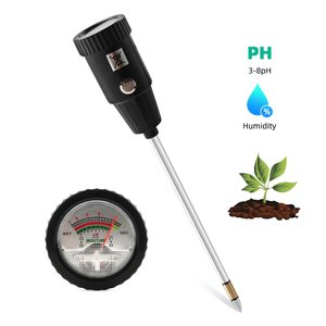 2 in 1 포인터 토양 수분 시험기 3-8pH 토양 <span class=keywords><strong>PH</strong></span> 미터 식물에 대한 금속 긴 프로브가있는 습도 분석기 정원 측정 도구 - Product Image 4