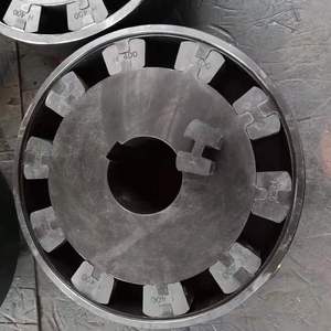 Accouplement à broches élastiques en acier de type B280 A280 avec élément en caoutchouc de type H, de remplacement pour le fabricant n-eupex - Product Image 2