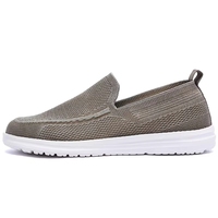 Nouveaux Mocassins Rétro pour Hommes en Tissu Oxford de Coton de Haute Qualité, Chaussures Tendance à Semelle Plate en Caoutchouc, Vente en Gros pour l'Exportation