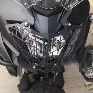 Couvercle de Protection de phare de moto en acier inoxydable Offre Spéciale, Grille de Protection en maille pour <span class=keywords><strong>Kawasaki</strong></span> <span class=keywords><strong>Versys</strong></span> <span class=keywords><strong>300X</strong></span> X300 X-300 2015-2019 - Product Image 4