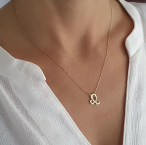 <span class=keywords><strong>Pendentif</strong></span> <span class=keywords><strong>signe</strong></span> <span class=keywords><strong>lion</strong></span> plaqué or 18 carats <span class=keywords><strong>signe</strong></span> <span class=keywords><strong>lion</strong></span> du zodiaque plaqué or 18 carats bijoux pour femmes collier à breloques pour l'astrologie - Product Image 2