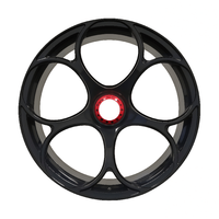 Jantes en alliage forgé monobloc noires de course MHT Custom 18 19 20 21 22 pouces Centerlock 5x114.3 5x127 5x120 pour BMW G80 Corvette