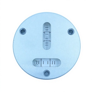 Niveau à bulle rond en métal de type T à double axe pour l'étalonnage DIY - Product Image 4