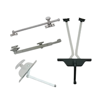 Accessoires de quincaillerie pour portes et fenêtres en profilés galvanisés modernes, sur mesure, en gros