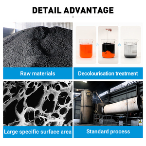 25kg pro Beutel Mineral aktivkohle pulver 200-325 Mesh für kommunale Abwasser entfärbung und Erdöl <span class=keywords><strong>additive</strong></span> - Product Image 4