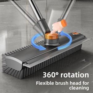 Nouvelle <span class=keywords><strong>brosse</strong></span> de nettoyage portable à poignée rigide en plastique PP <span class=keywords><strong>blanc</strong></span> pour toilettes domestiques, sans angle mort, pour les fentes et les surfaces difficiles d'accès - Product Image 2