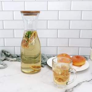 <span class=keywords><strong>Carafe</strong></span> <span class=keywords><strong>en</strong></span> <span class=keywords><strong>verre</strong></span> KANGAROO 8oz 0,5 litre 1 litre 35OZ, vente <span class=keywords><strong>en</strong></span> gros, <span class=keywords><strong>carafe</strong></span> à vin et à eau, bouchons <span class=keywords><strong>en</strong></span> bois, ouverture facile, gravure acide personnalisée - Product Image 2