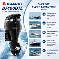 SUZUKI DF100BTL 100PS Marine-Antriebsmotor Leiser Betrieb Kraftstoffsparende Technologie für Freizeit- und Nutzschiffe