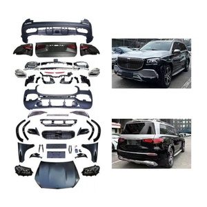 Kit de carrocería para modificación de coche X166 2007-2016, actualización a X167, parachoques delantero, capó, guardabarros, parachoques trasero, portón trasero, para Benz Maybach - Product Image 1