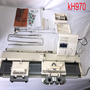 KH kardeş gümüş kamış el manuel yarı otomatik yaka tahrikli düz örgü makinesi kazak Stoll yaka kazak manşet - Product Image 6