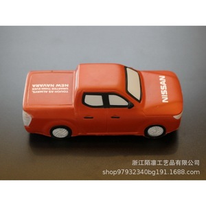 Nissan PU <b>Foam</b> Pickup Truck Toy Cartoon Stress Relief <b>Craft</b> Model - Product Image 4