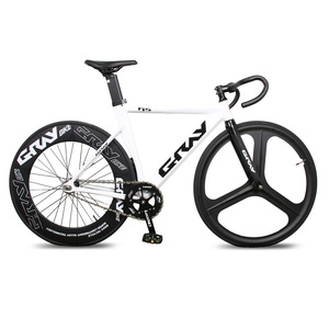 Bicicleta <span class=keywords><strong>de</strong></span> <span class=keywords><strong>carretera</strong></span> F15 Windbreak Death-speed, ligera, <span class=keywords><strong>de</strong></span> aluminio, con frenos traseros, realmente rápida. - Product Image 5