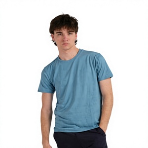 T-shirt Homme en Coton Lourd 100% Coton, Coupe Oversize, Streetwear, Manches Courtes, Vierge, Personnalisable OEM, Vente en Gros - Product Image 1