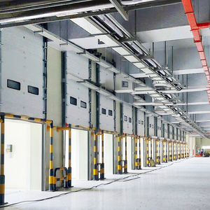 <span class=keywords><strong>Porte</strong></span> élévatrice de design industriel <span class=keywords><strong>Porte</strong></span> de <span class=keywords><strong>garage</strong></span> à grande section avec isolation thermique pour usines, garages, portes industrielles finies - Product Image 1