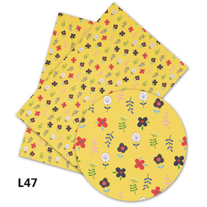 136 Cm * 30 Cm Professionnel Personnalisé Floral Coloré Fleur <span class=keywords><strong>Imprimé</strong></span> Tissu En Similicuir Pour Bandeau - Product Image 6