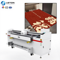 Imprimante numérique hybride LETOP Factory 1.9M I3200 à tête d'impression pour cuir, acrylique, bois, imprimante UV à plat