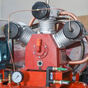 Máquina de compresores de aire de tornillo portátil de alta eficiencia de 7,5 kW Motor diésel Vertical Pistón Motor de compresor de tornillo de minería de Gas - Product Image 5