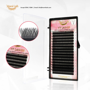 Extensiones de Pestañas Naturales Hechas a Mano en Forma de YY, Bandejas Suaves para Realzar la Belleza de los Ojos - Product Image 3