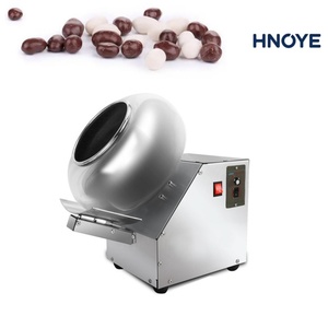 Machine à enrober multifonctionnelle à cuve chauffante pour chocolat, amandes et noix, avec moteur, pour l'industrie de l'assaisonnement et des confiseries, 50Hz, en promotion - Product Image 2
