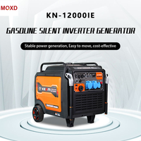 Générateur Inverter Bi-énergie GPL/GNC 2KW-8KW, Démarrage à Distance Silencieux Portable, Option Essence Personnalisable pour Usage Domestique