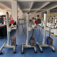 Système de codage laser à fibre volante LWK-GX-20 20W pour ligne de production, marquage en ligne de métaux, usine Frank, 0,01 mm, CE FDA, 18 mois
