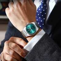 Reloj de Pulsera para Hombre POEDAGAR 930, Correa de Cuero y Acero Inoxidable, Resistente al Agua, Luminoso, Relojes para Hombre, Montre Homme, Relojes