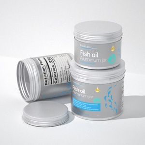 New Trending Capsule Jar Aluminum Jar Capsule <b>Container</b> Meta <b>Pill</b> <b>Container</b> Box Packaging for Supplement - Product Image 2