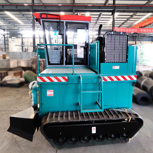 เครื่องเทอร์เนอร์หมักปุ๋ยชีวภาพใบต้นไม้สายพานตีนตะขาบ - Product Image 1