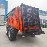 Pompe à fumier verticale tout-terrain à broyeur à fléaux |   Pneus de flottation pour essieux lourds |   Largeur de couverture de 8 à 15 m |   Fonctionne avec Muddy Fields PTO