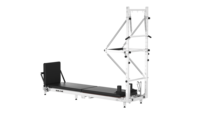 Machine de Pilates pliable avec tour, résistance réglable, cadre en acier pour entraînement complet du corps à domicile