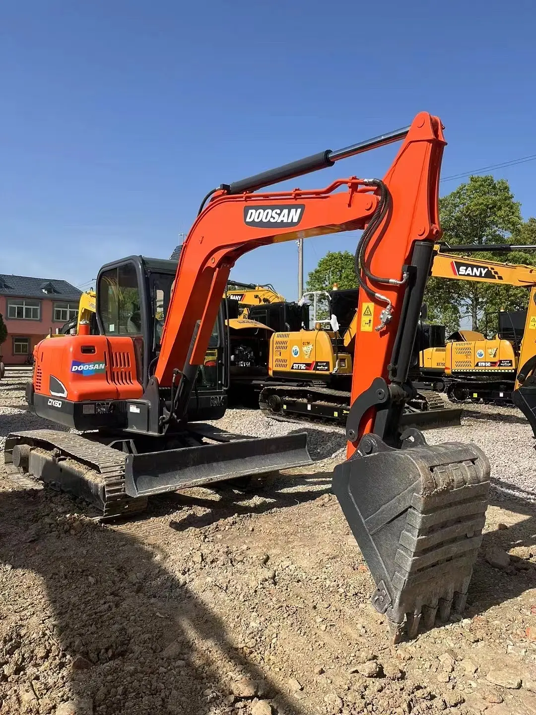 Construction machinery DOOSAN 60 excavator with cheap price and good quality