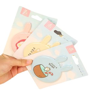 Handheld <b>Makeup</b> <b>Mirror</b> Mixed Colors Silver Lens Handle <b>Mirror</b> Beauty Salon Use - Product Image 4