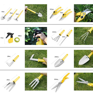 Nhiệm Vụ Nặng Nề Tự Làm Thép Không Gỉ Công Cụ Vườn Kit Bao Gồm Trowel Pruner Rake Phun Rau Thảo Mộc Làm Vườn Công Nghiệp OEM - Product Image 4