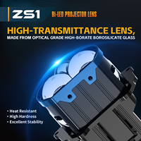 LANSEKO Lentille de projecteur bi-LED elliptique à faisceau direct de 3,0 pouces, Plug and Play, 12V 24V 80W 5694LUX pour voiture