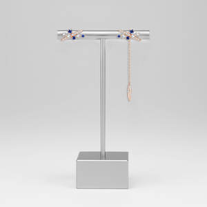 Proveedor de Hong Kong, Joyería Fina Hecha a Mano con Diamantes, Oro Rosa Sólido de 18K, Pendientes de Diamante Natural Real y Zafiro para Regalo de Mujer - Product Image 3