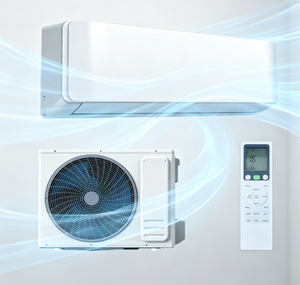 Aire Acondicionado Compacto Integrado de Ventana con Batería Solar R32, Ahorro de Energía, Frecuencia Variable, Modo Silencioso de Calefacción/Refrigeración - Product Image 3