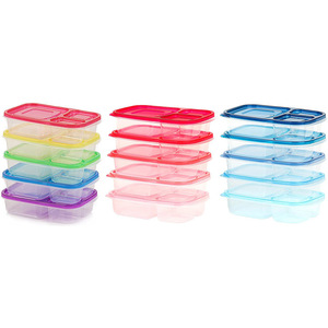 Yongli Eco-Vriendelijke Kid 'S Plastic Maaltijd Prep Bento Lunchbox Set School Vaatwasser Veilige Voedselopslag <span class=keywords><strong>Container</strong></span> Op Maat - Product Image 2