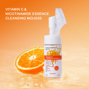 Etiqueta privada OEM orgánica vitamina C nicotinamida brillo cuidado de la piel conjunto para la piel de la cara antienvejecimiento manchas oscuras suero Blanqueador - Product Image 3