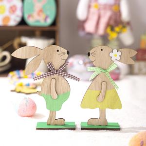 Manufacture Easter Bunny Ornament Decoration Home European & American Crafts Nordic Design Made in China for Easter - Product Image 1