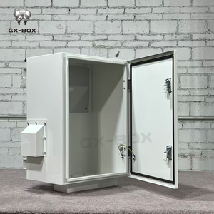 Caja de Distribución Eléctrica para Exteriores IP54, Impermeable, con Recubrimiento en Polvo, Caja Metálica para Electrónica, Panel de Control - Product Image 2