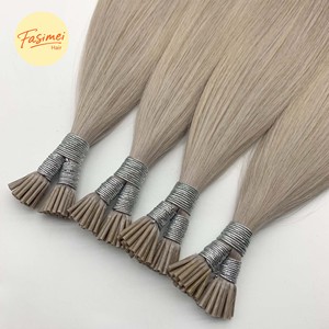 Extensions de cheveux I-Tip pré-collées 100 % naturelles, cheveux humains européens, super double drawn, prix d'usine, vente chaude 2026 - Product Image 1
