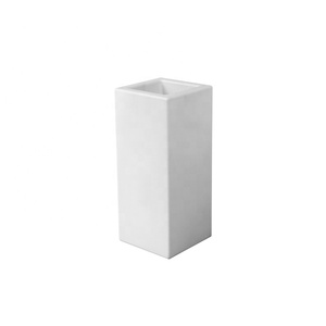 Colonna di <span class=keywords><strong>plastica</strong></span> decorativa da <span class=keywords><strong>giardino</strong></span> in stile romano bianco di diverse dimensioni per vaso di fiori - Product Image 3