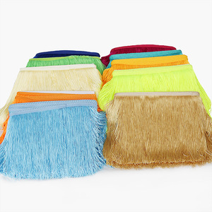 Kim Loại tua ren TRIM với rìa cho điệu nhảy Latin Váy Tua Tua sáng rèm và sử dụng trang trí - Product Image 1