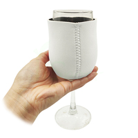 Manchon de verre à vin isolé en néoprène