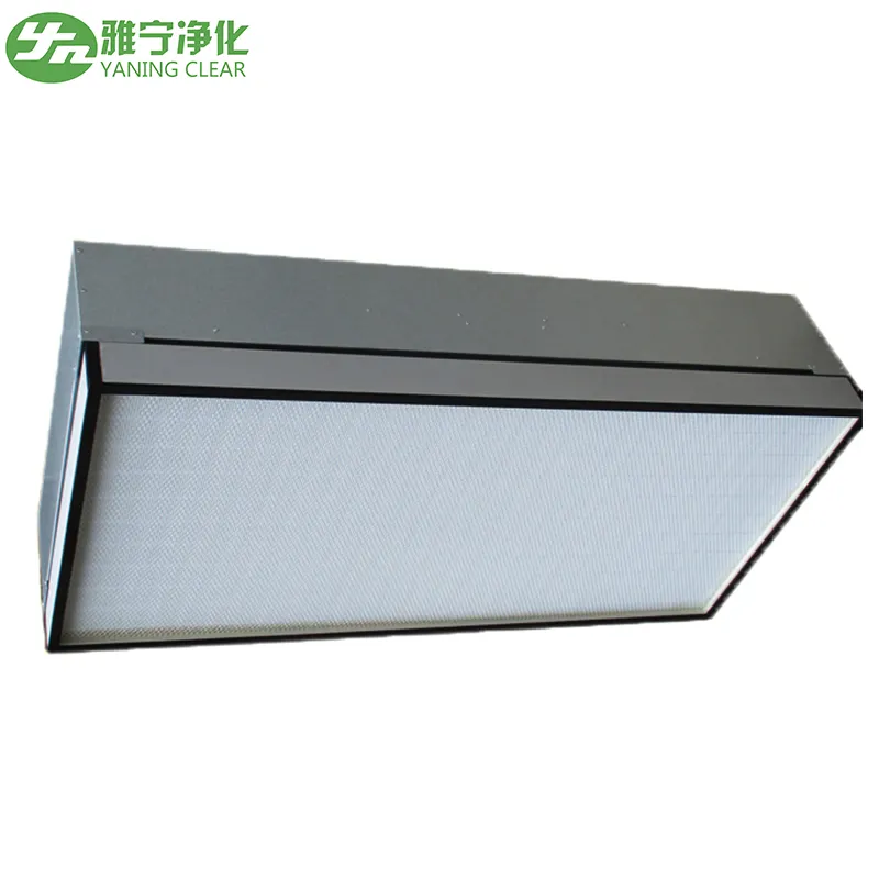 Customized H13 H14 Mini Pleated 2x4ft HEPA Filter For FFU Replacement