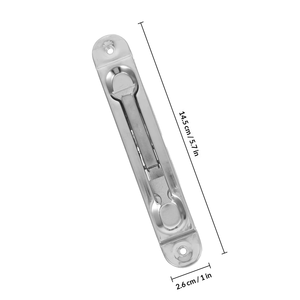 Pernos de Puerta Antiguos de Zinc, Perno de Puerta de Aluminio con Diseño Elegante - Product Image 3