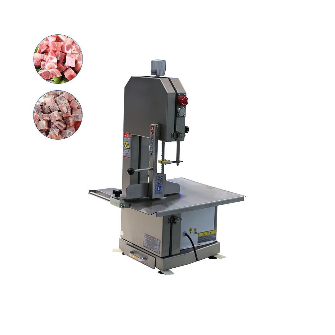 Commercial and Restaurant Use J250 Type Stainless Steel Bone Saw Machine for Efficient Frozen Meat and Bone Cutter