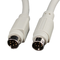 Mini-DIN-Kabel Mini-DIN-PS/2-Anschlusskabel 6-polig Mini-DIN-Buchse auf BNC 9-polig Mini-DIN-Kabel