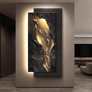 Dipinto di porcellana di cristallo a bagliore con immagine di cristallo a bagliore di cristallo con immagine di lusso con portico di lusso - Product Image 5