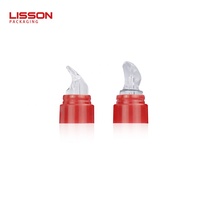 Emballage de tube de gloss à lèvres en silicone personnalisé de luxe imprimé 10 ml avec applicateur en silicone